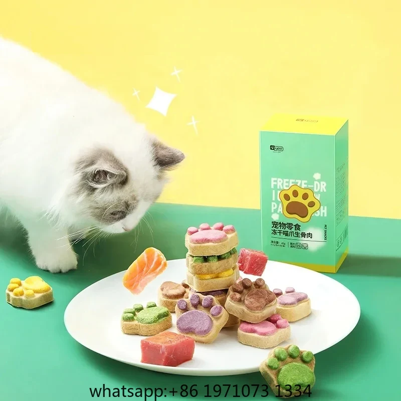 Food Snacks With High Protein - Snack Liofilizzati per Gatti ad Alto