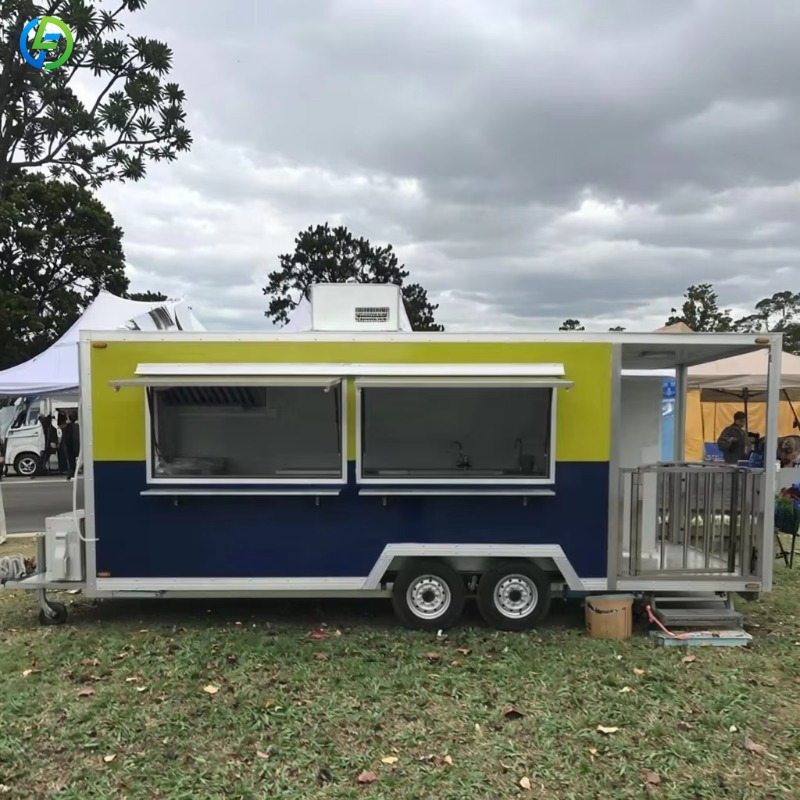 Food Truck With Snacks - Food Truck Personalizzato per Caffè, Snack