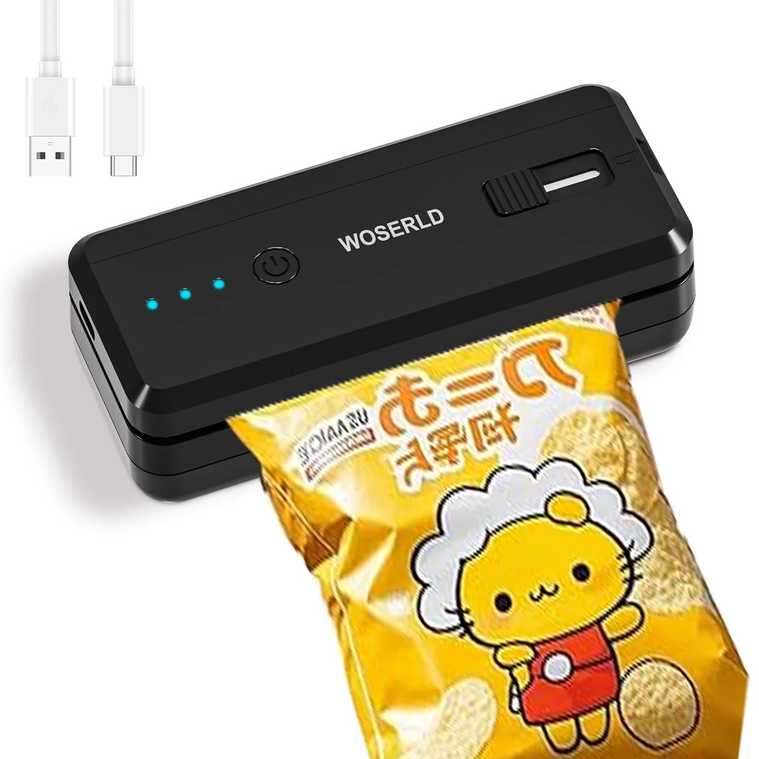 Food Snacks For Camping - Sigillatrice a impulsi Sigillatura rapida per