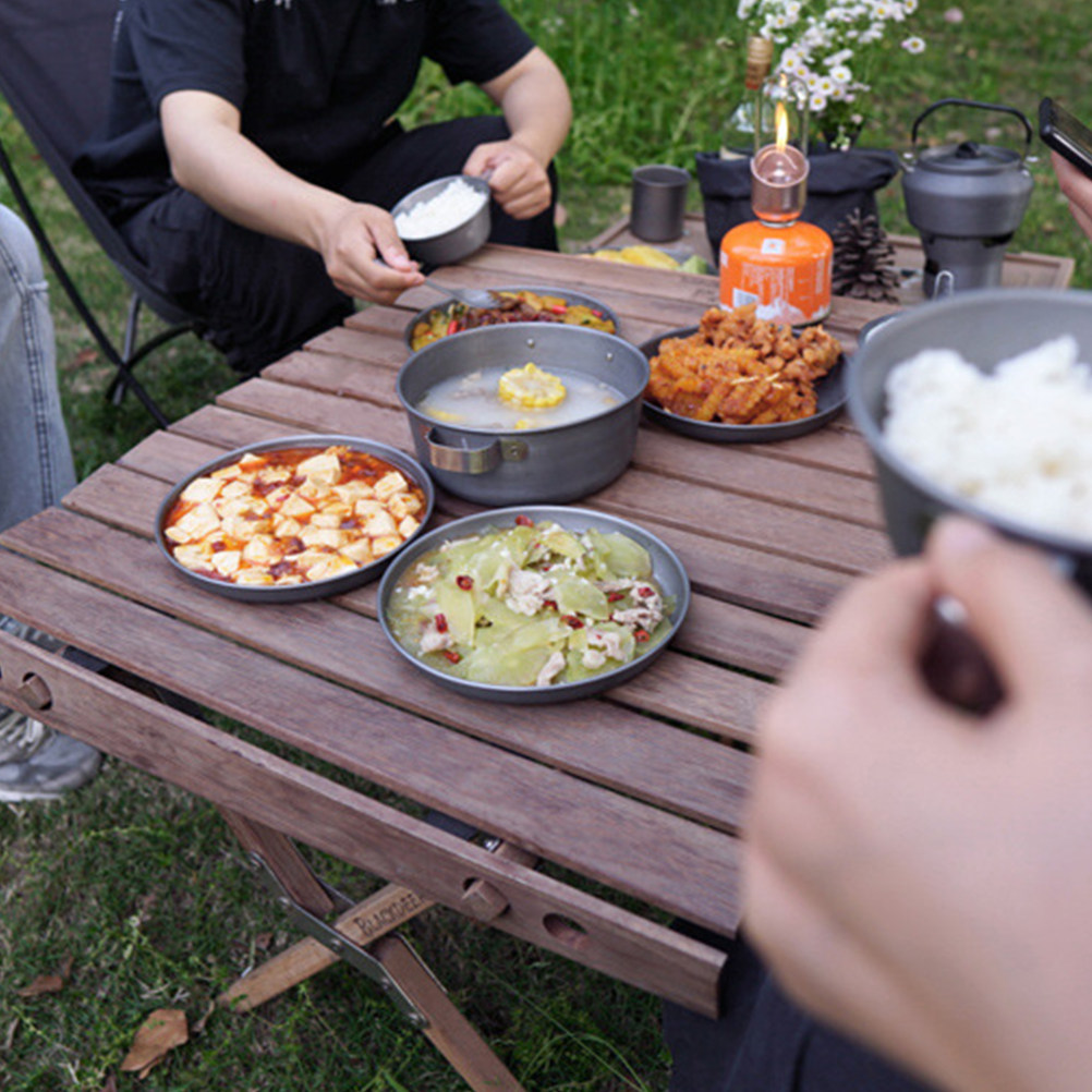 1 Pezzo Piatto da Cena in Lega - Food Snacks For Camping recensione e prezzo
