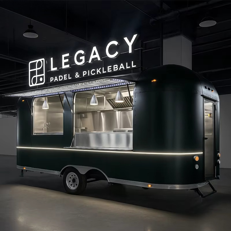 Nuovo Rimorchio per Food Truck - Food Truck With Snacks recensione e prezzo