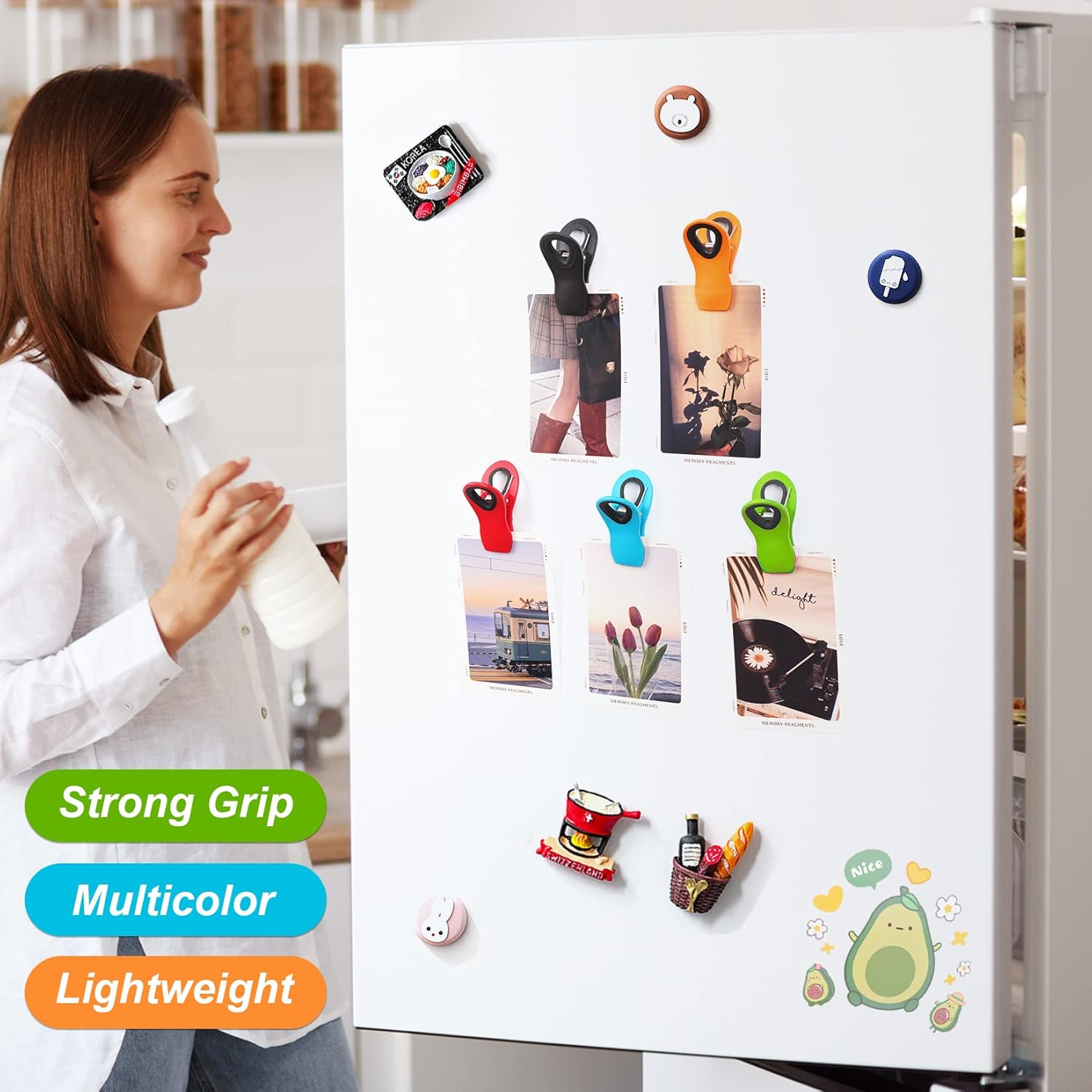 Confezione da 12 Clip per Sacc - Food Snacks Images recensione e prezzo