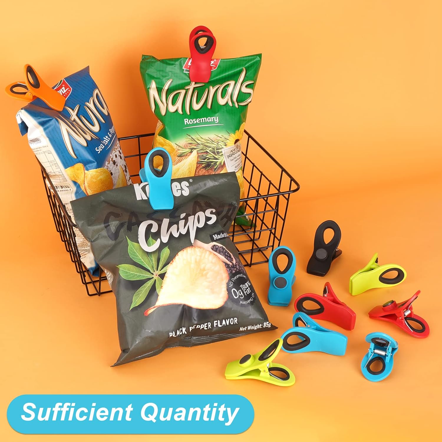 Confezione da 12 Clip per Sacc - Food Snacks Images recensione e prezzo