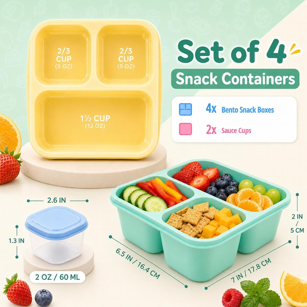 Contenitori per snack Bento Bo - Healthy Snacks Food recensione e prezzo