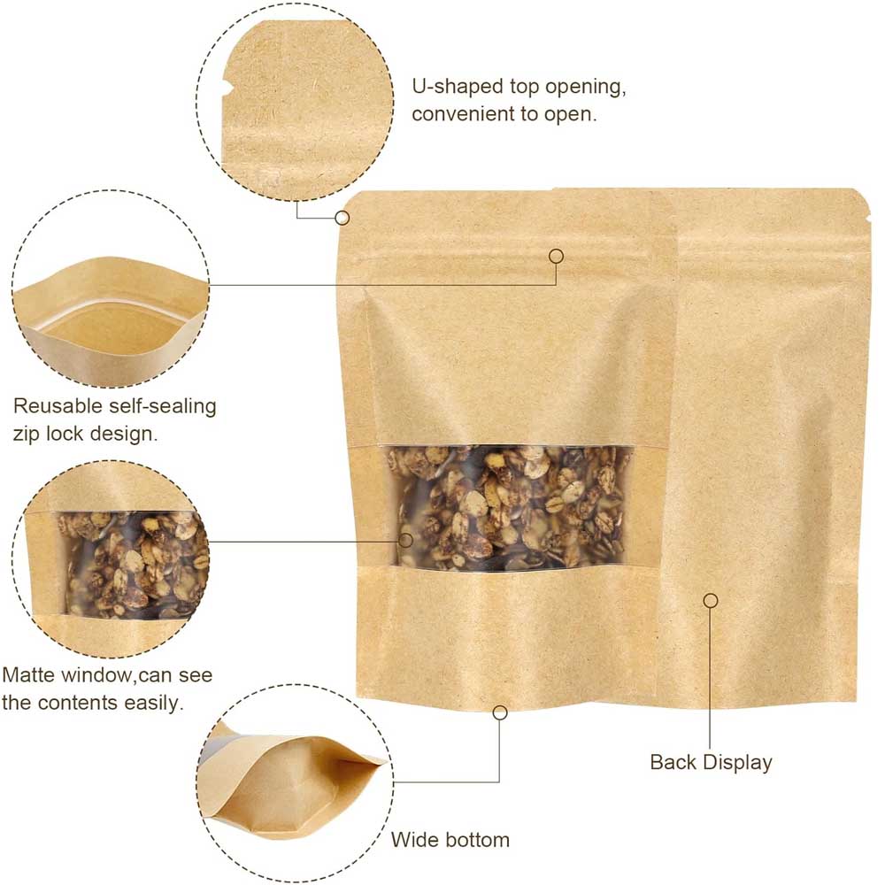 10-50 pezzi sacchetti per fine - Food Like Snacks recensione e prezzo