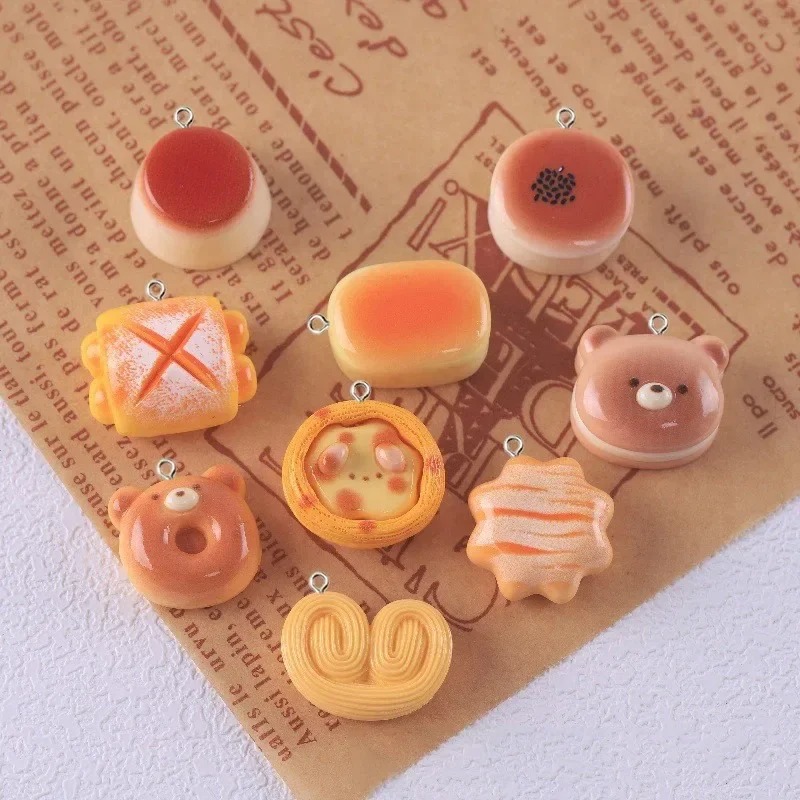 10 Pezzi Ciondoli in Resina a  - Food Snacks Party recensione e prezzo
