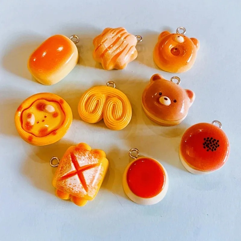 10 Pezzi Ciondoli in Resina a  - Food Snacks Party recensione e prezzo