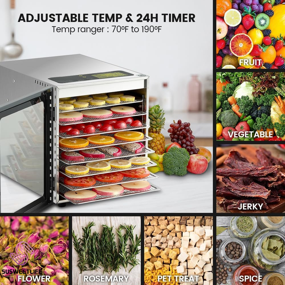 Essiccatore per Alimenti da 50 - Healthy Snacks Food recensione e prezzo